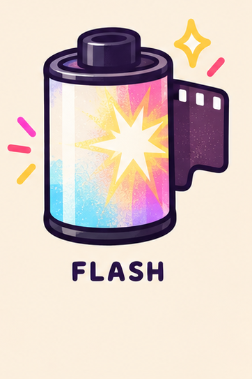 Flash cartridge illustration
