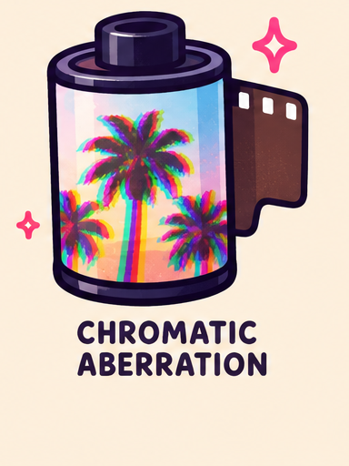 Chromatic Aberration cartridge illustration